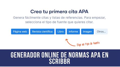 formato apa online generador|Generador de citas APA